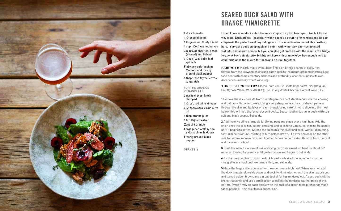 The Beer Lover's Kitchen: Unlock the Culinary Potential of Craft Beer by Matching It with 65 Contemporary Food Recipes