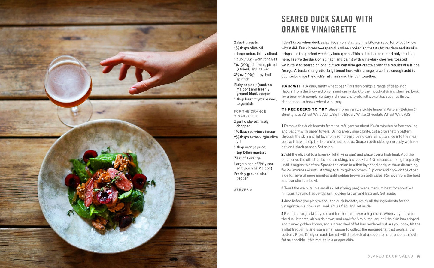 The Beer Lover's Kitchen: Unlock the Culinary Potential of Craft Beer by Matching It with 65 Contemporary Food Recipes