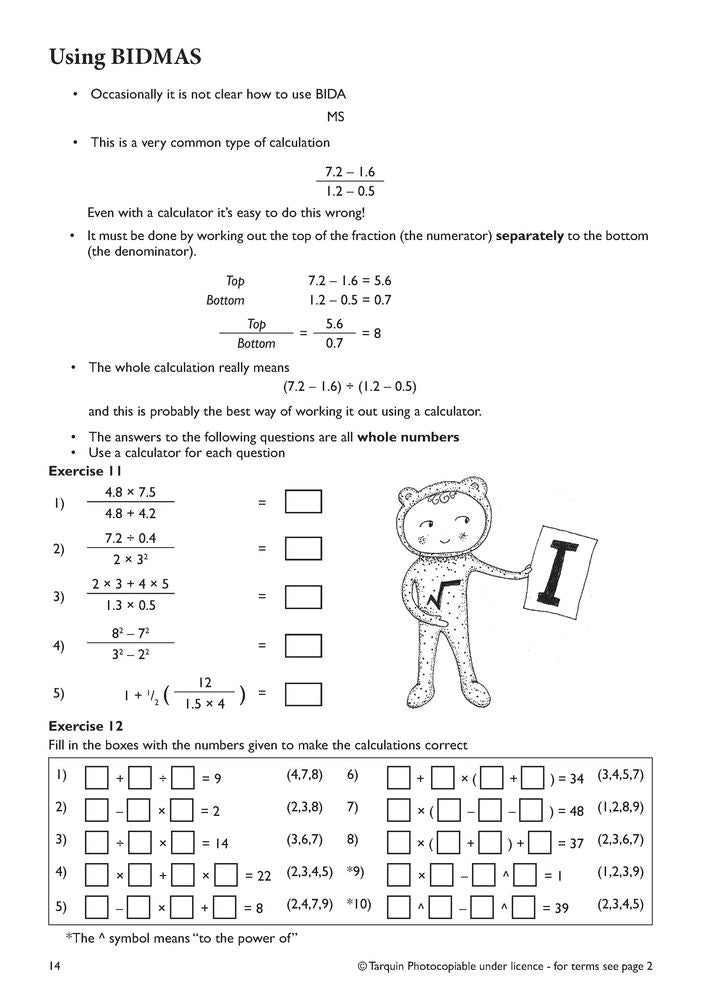 Operation Order!: Fun ways to learn and practise the order of operations