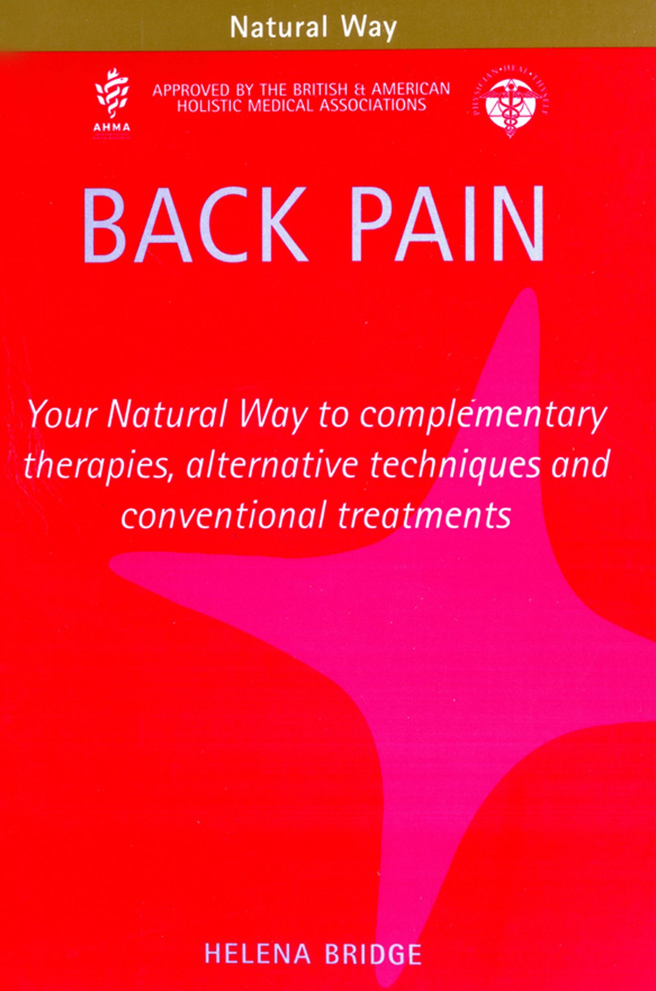 Back Pain: Your Natural Way to complementary therapies, alternative techniques and conventional treatments
