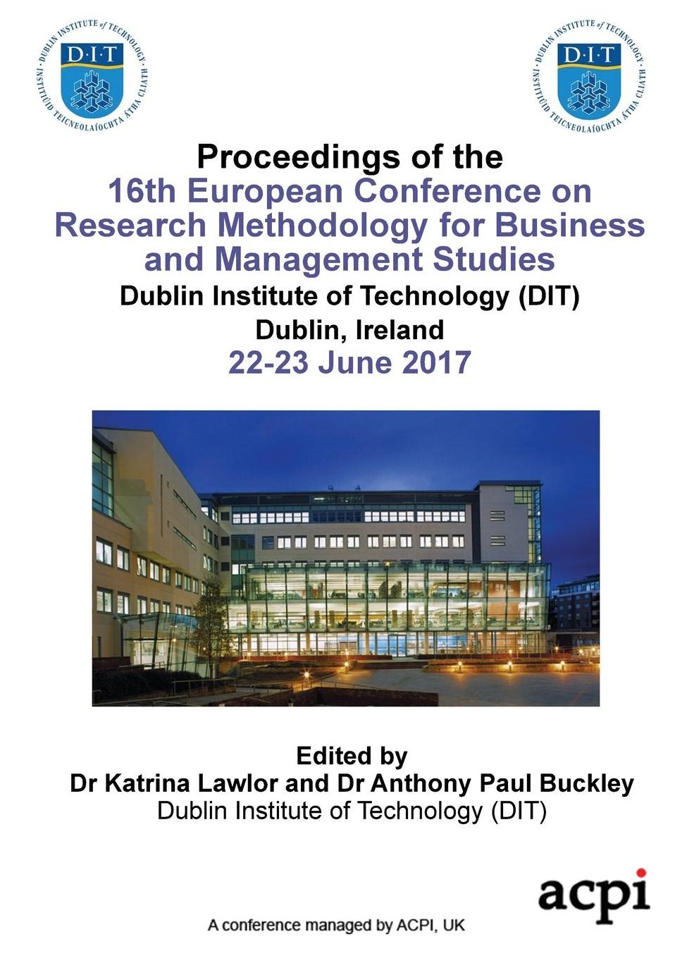 ECRM 2017-Proceedings of the 16th European Conference on Research Methods in Business and Management