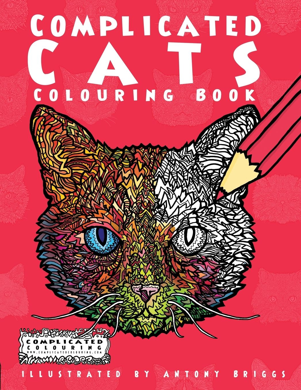 Complicated Cats: Colouring Book