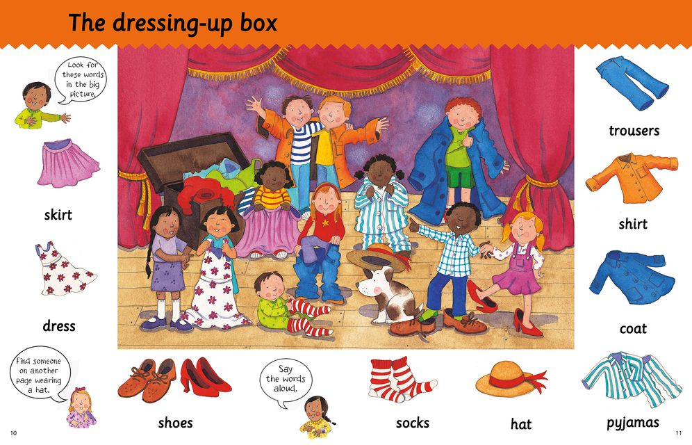 Find & Speak English Words: Look, Find, Say