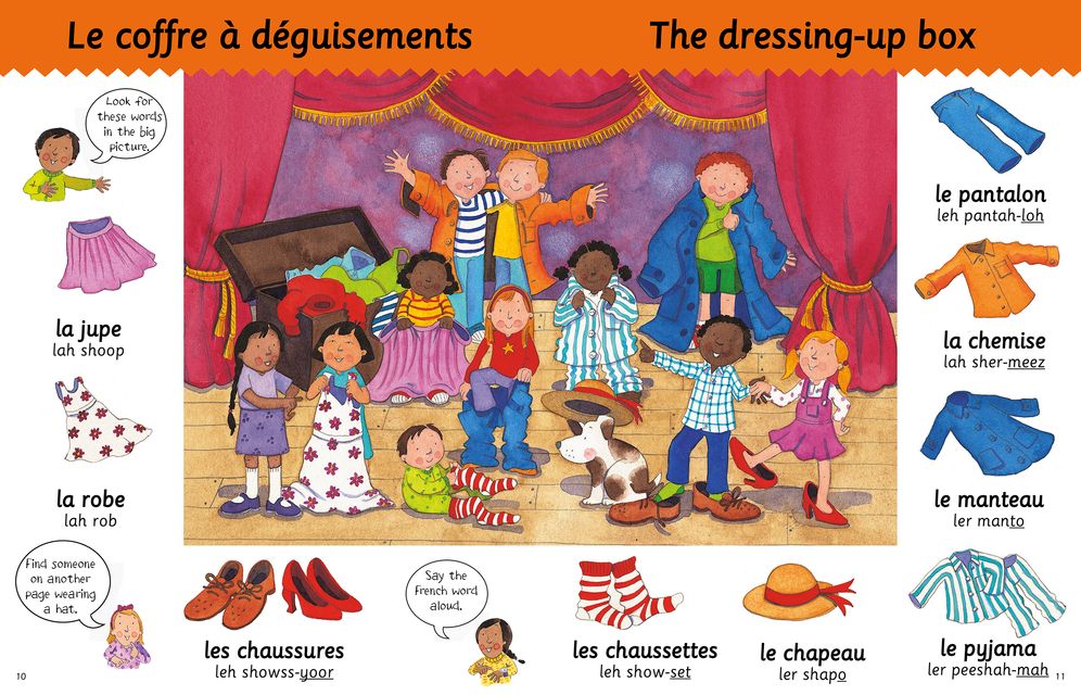Find & Speak French Words: Look, Find, Say