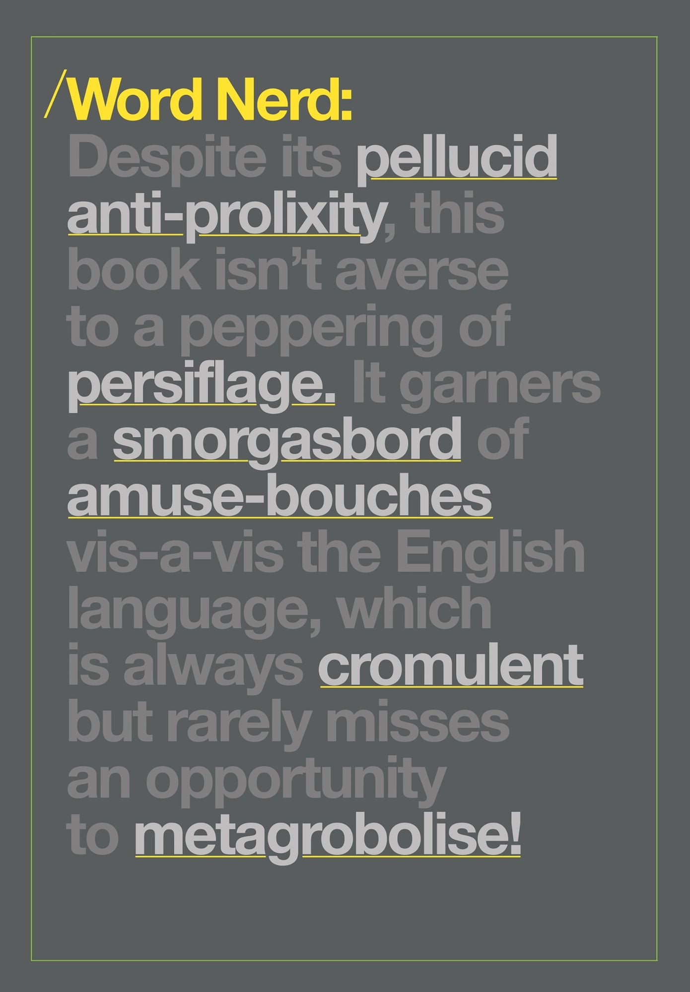 Word Nerd