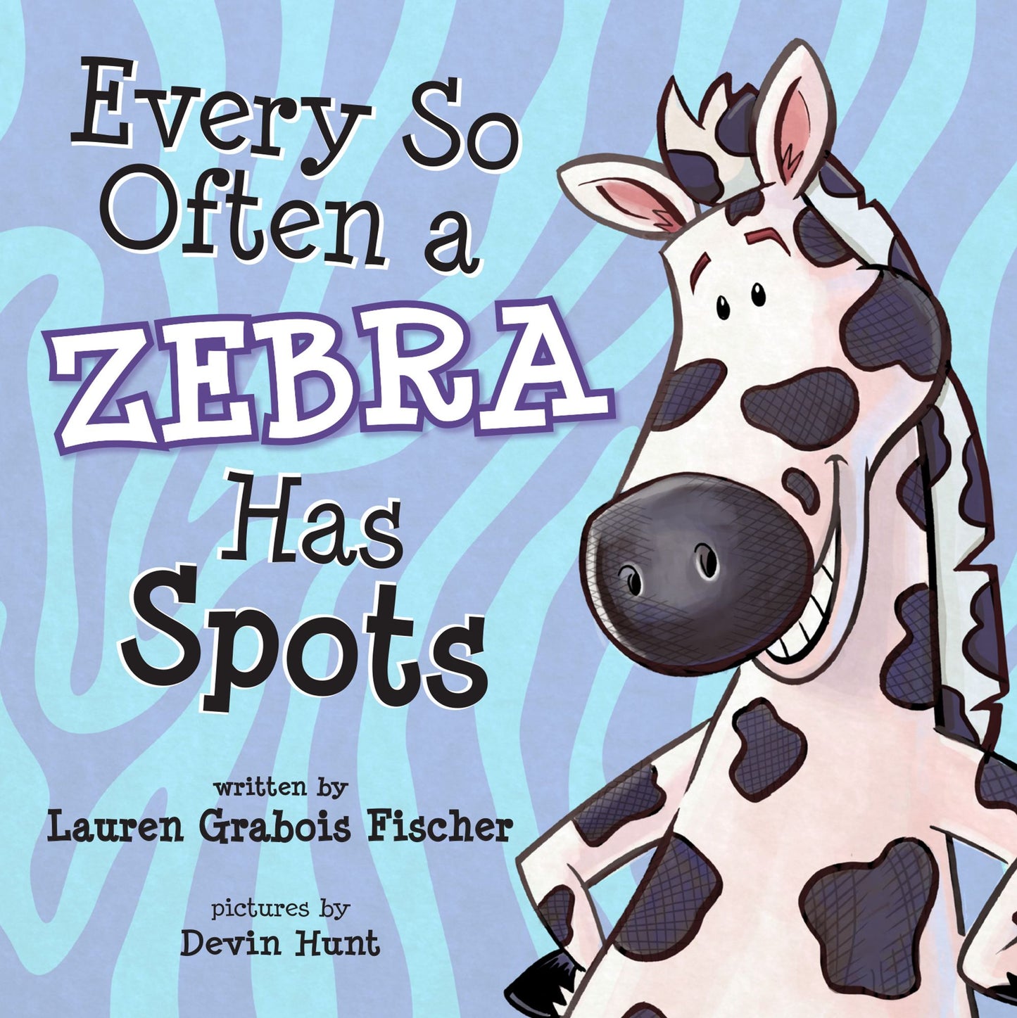 Every So Often A Zebra Has Spots