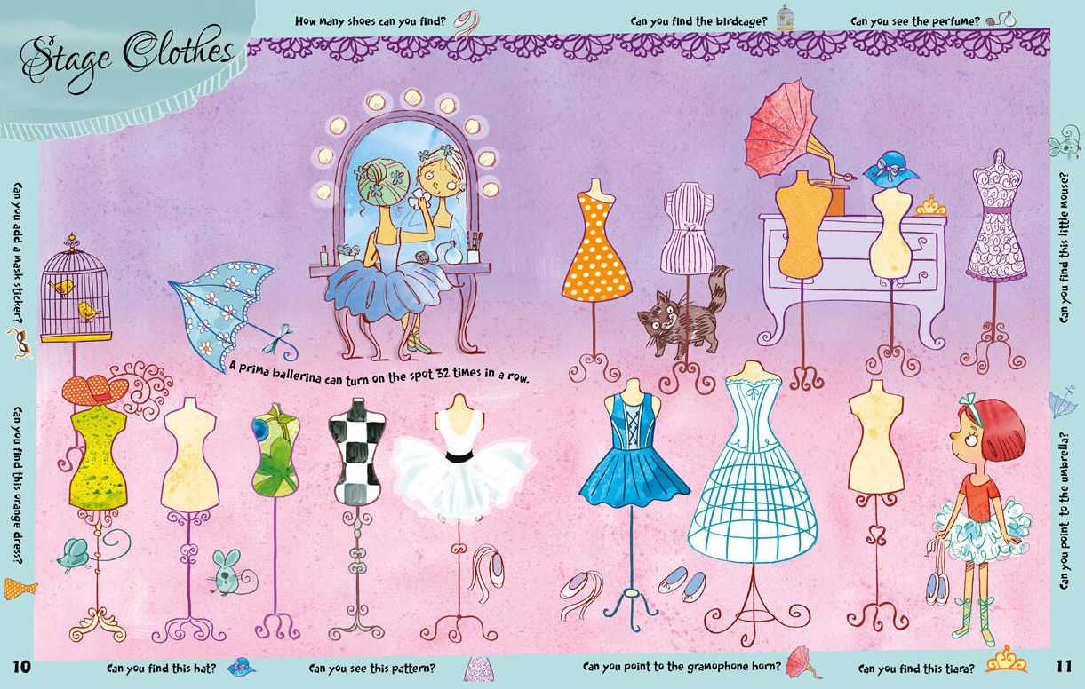 Ballet School Sticker Book
