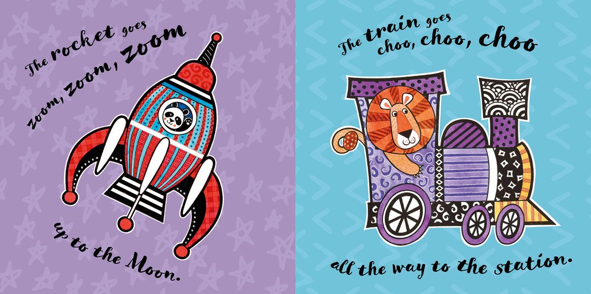 The Bus Goes Toot, Toot, Toot!: Baby's First Book of Things That Go
