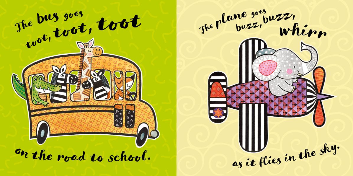 The Bus Goes Toot, Toot, Toot!: Baby's First Book of Things That Go