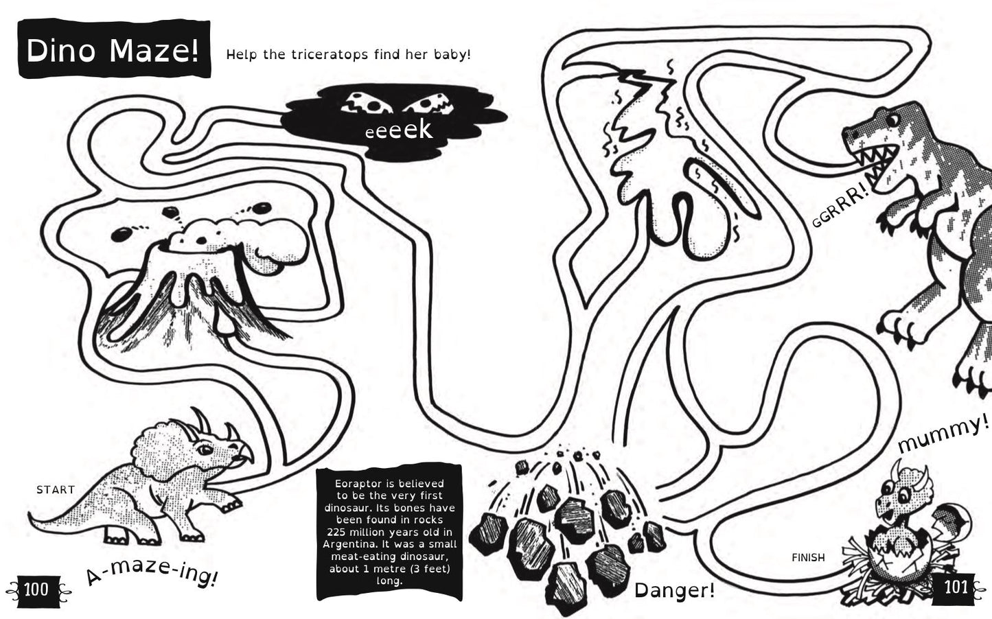 Boredom-Buster Puzzle Activity Book of Dinosaurs