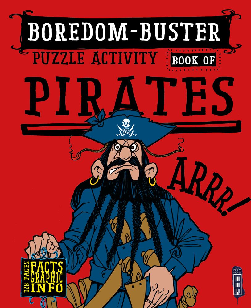 Boredom-Buster Puzzle Activity Book of Pirates