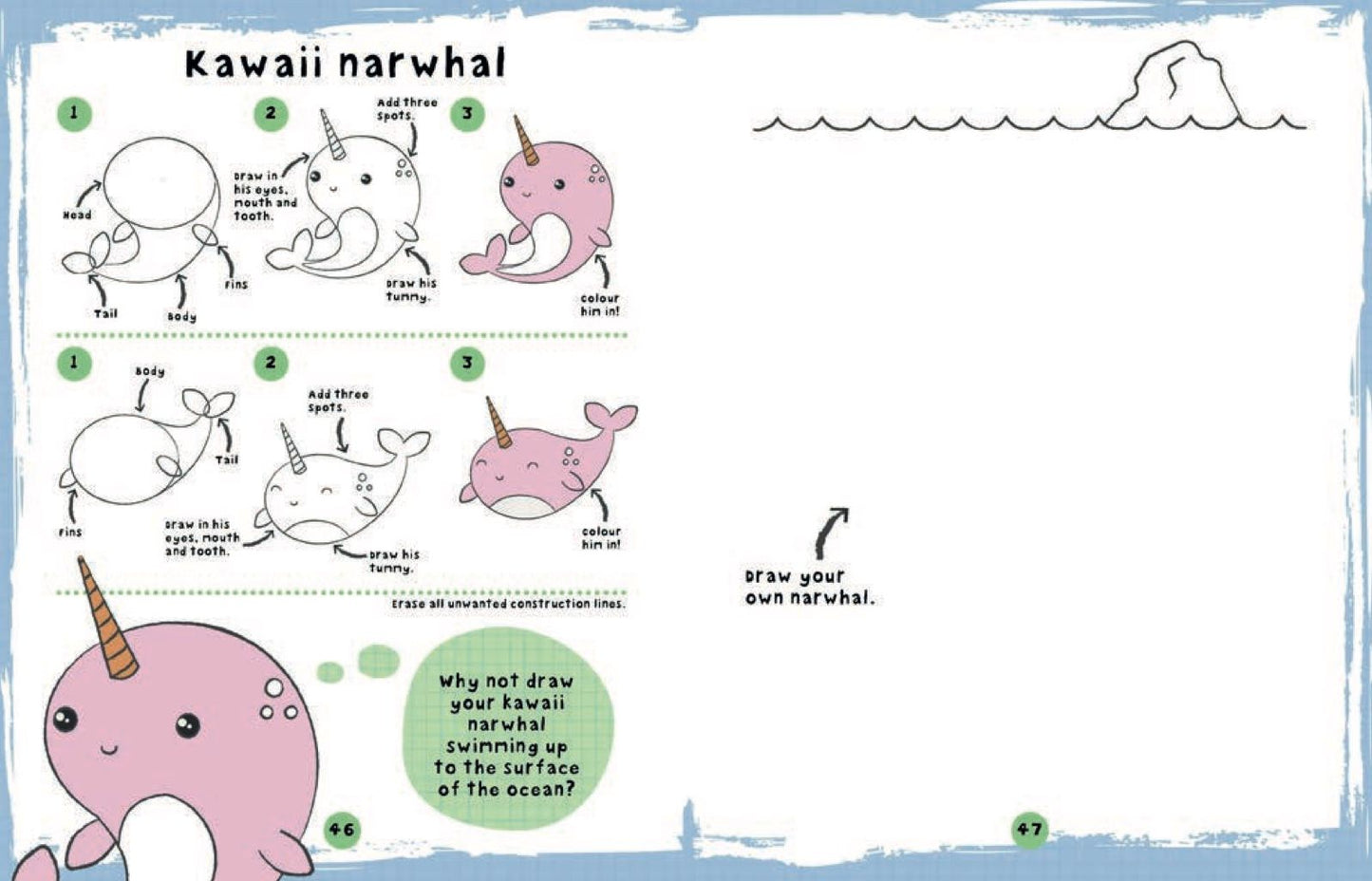 Cute Animals : Step-by-step