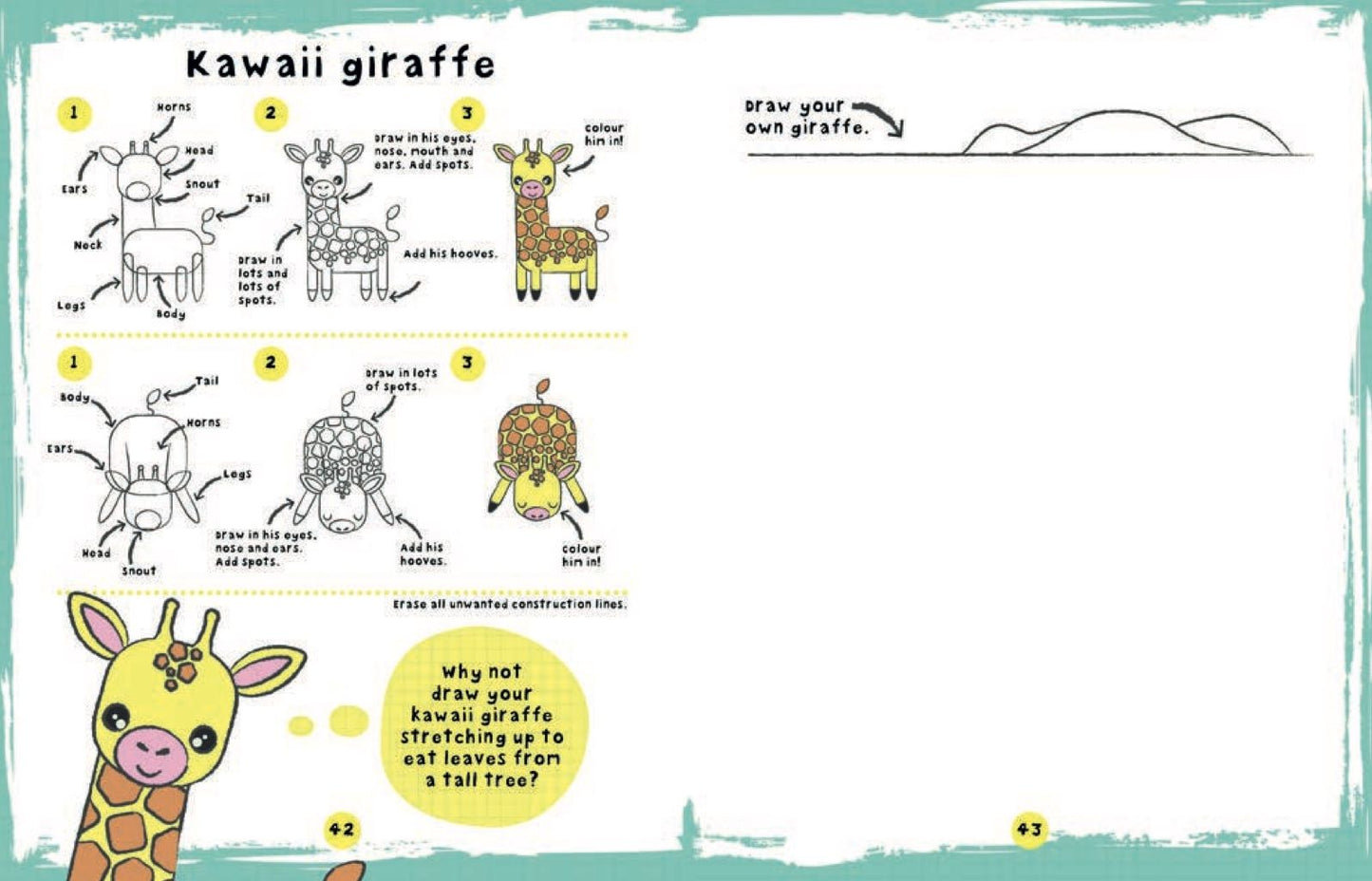 Cute Animals : Step-by-step