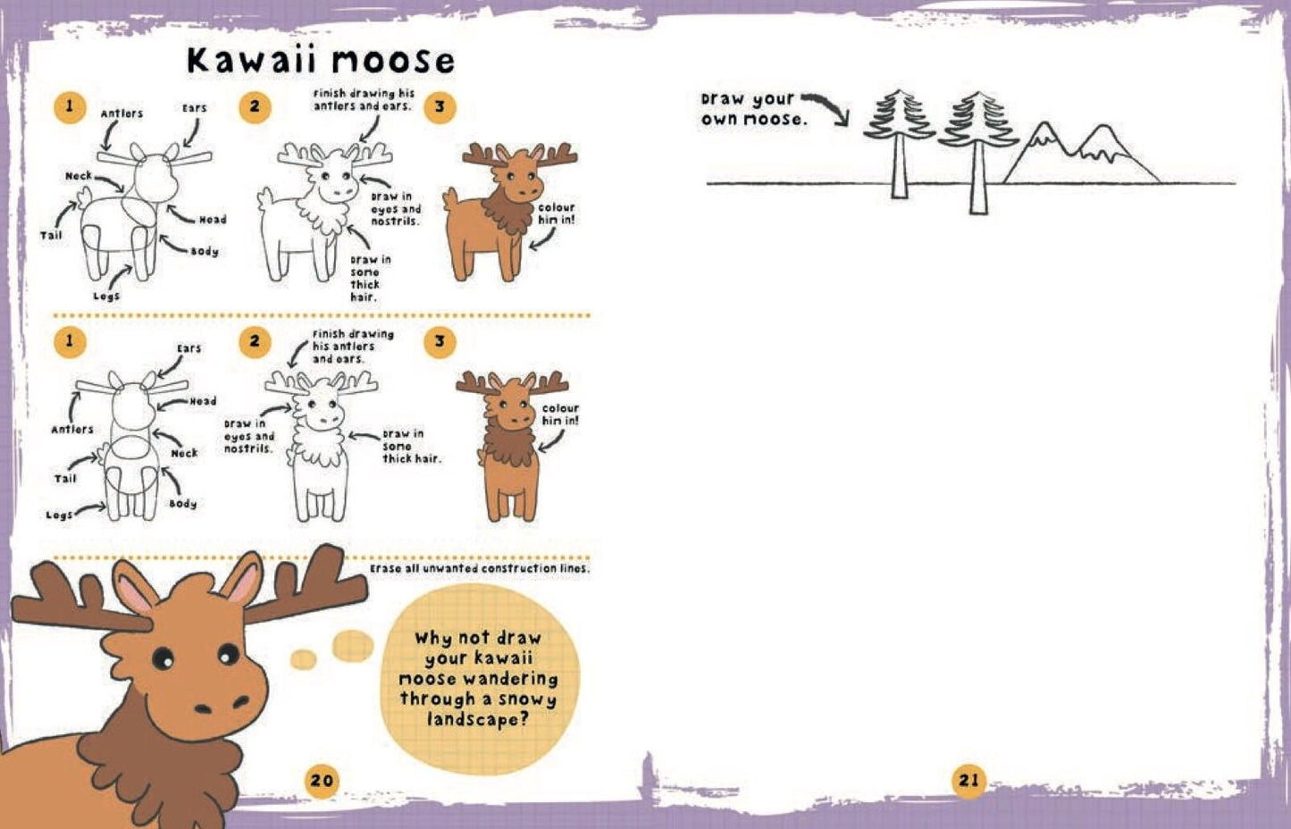 Cute Animals : Step-by-step