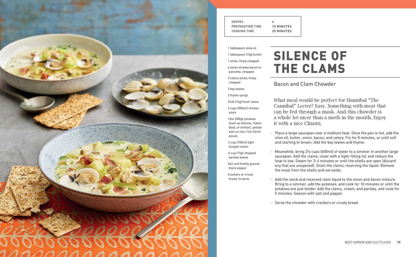 Gnocchi Horror Show Cookbook: 50 blockbuster movie-inspired recipes