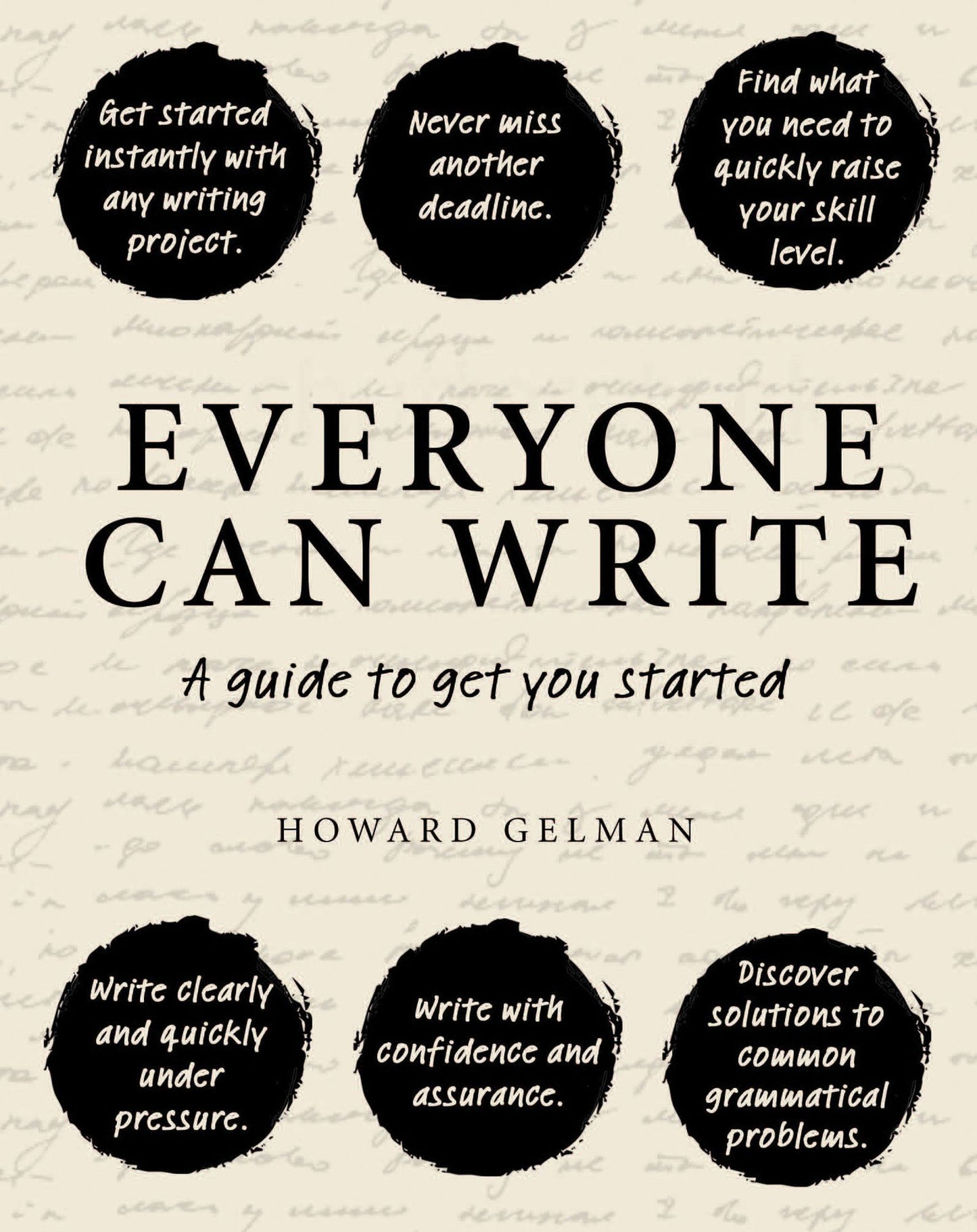 Everyone Can Write: A guide to get you started