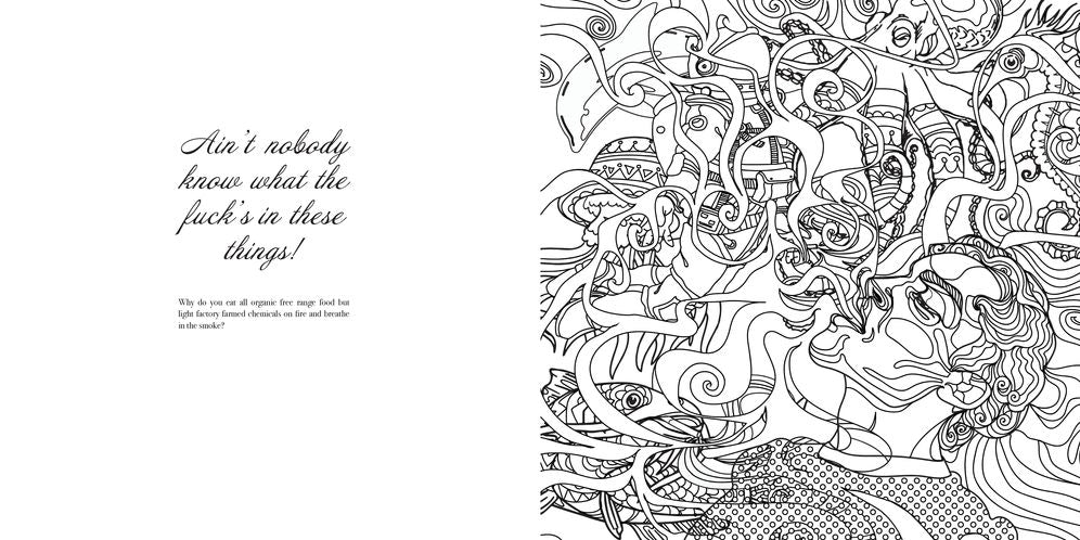 The Quit Smoking Colouring Book