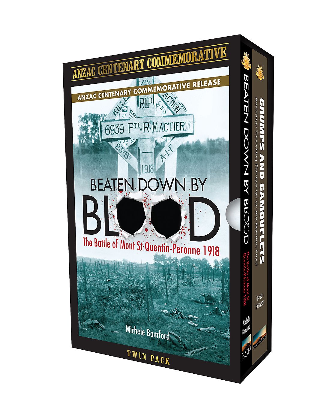 ANZAC Centenary Commemorative Twin Pack. Volume 1: Beaten Down By Blood & Crumps and Camouflets