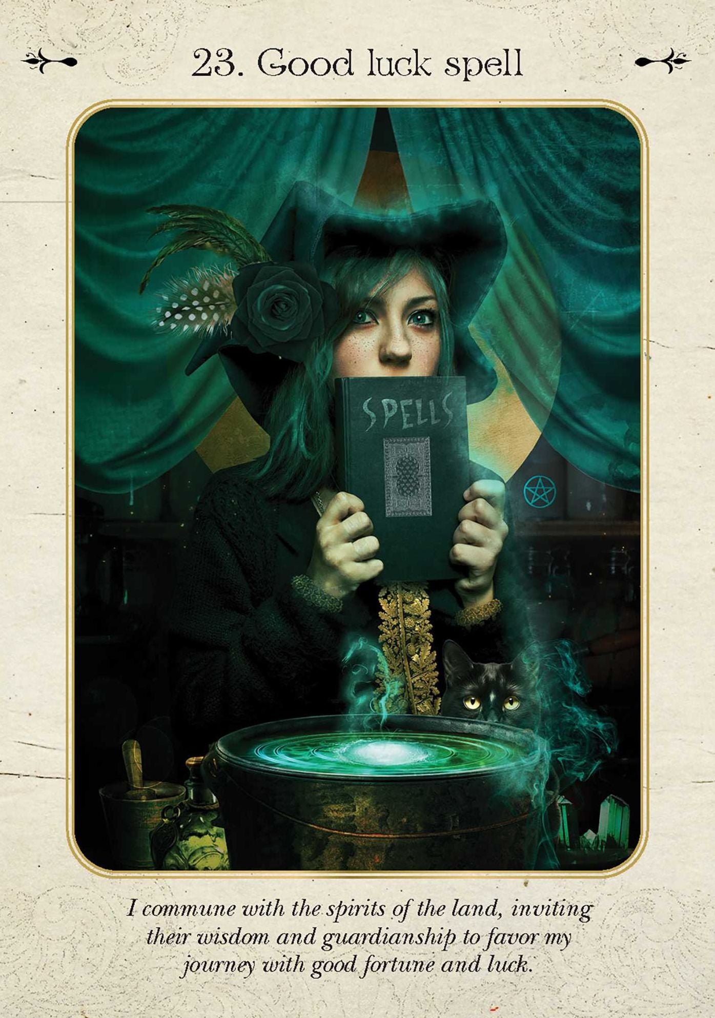 Kitchen Witch Oracle: Spells, incantations and natural remedies