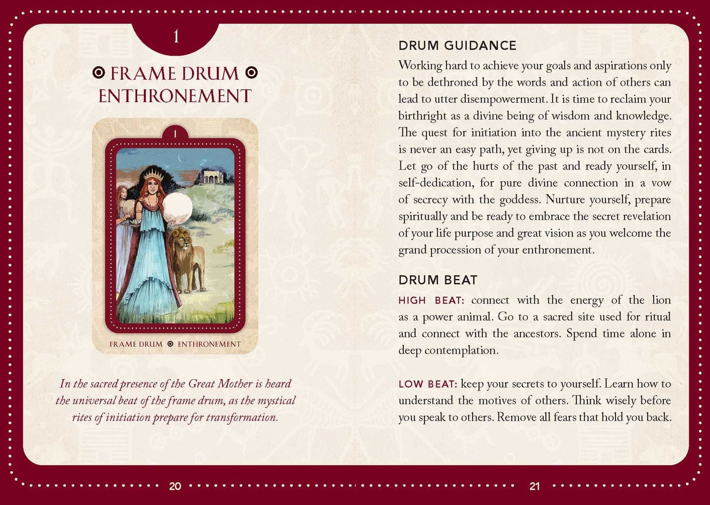 Spirit of the Drum Oracle