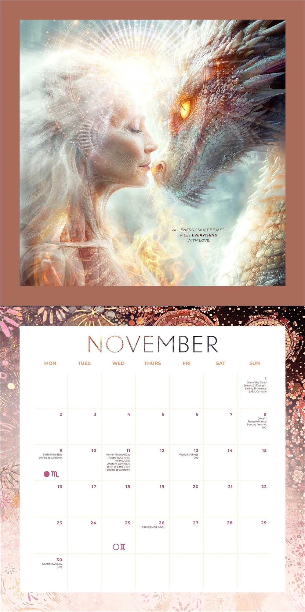 2026 Moon Wall Calendar
