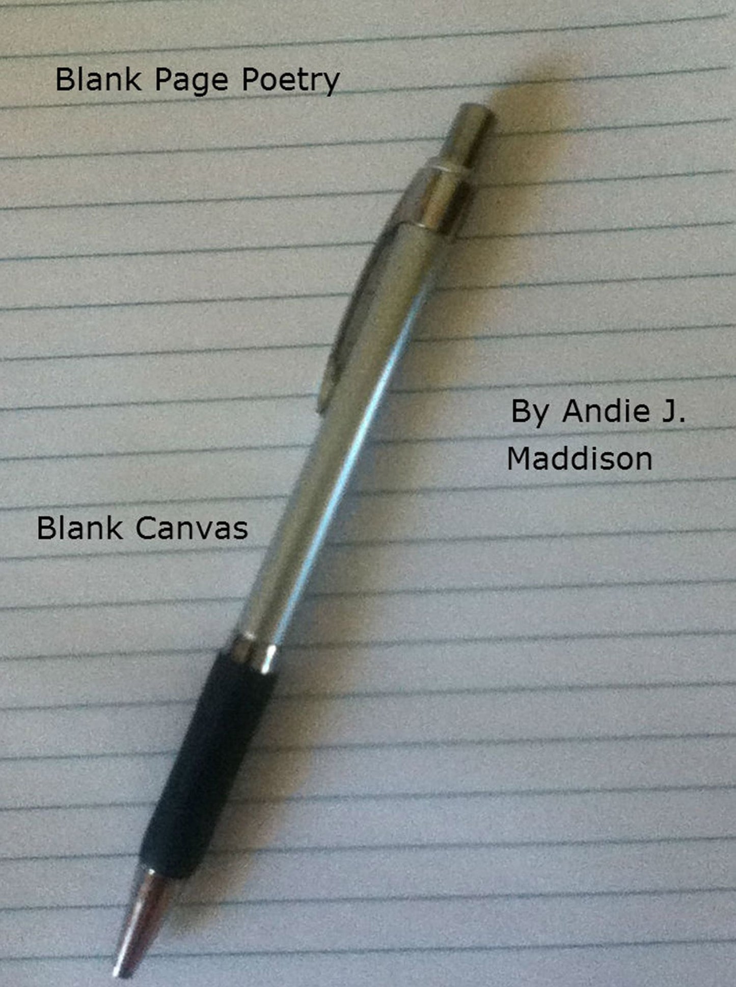 Blank Page Poetry: Blank Canvas
