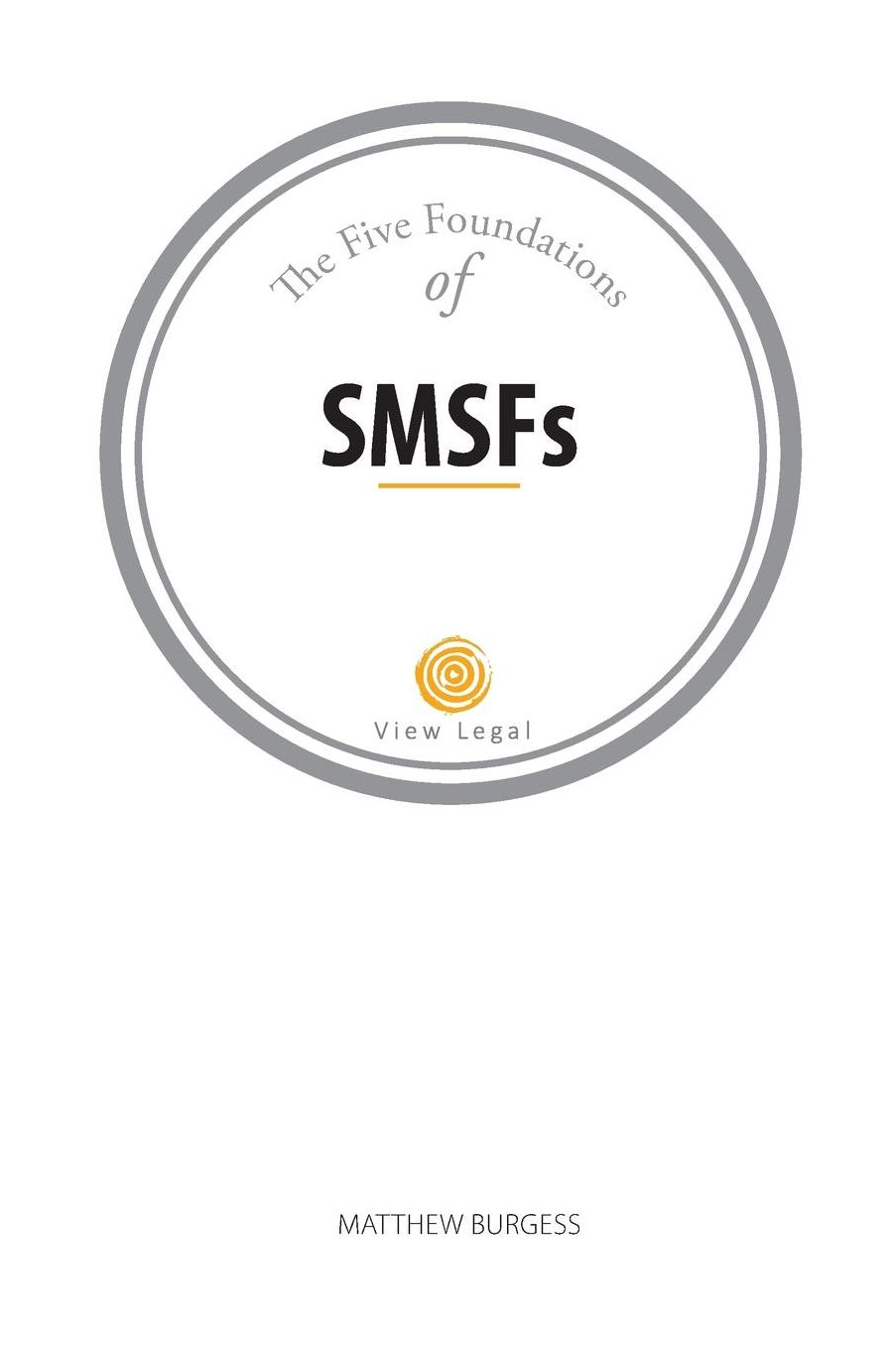 The Five Foundations of SMSFs