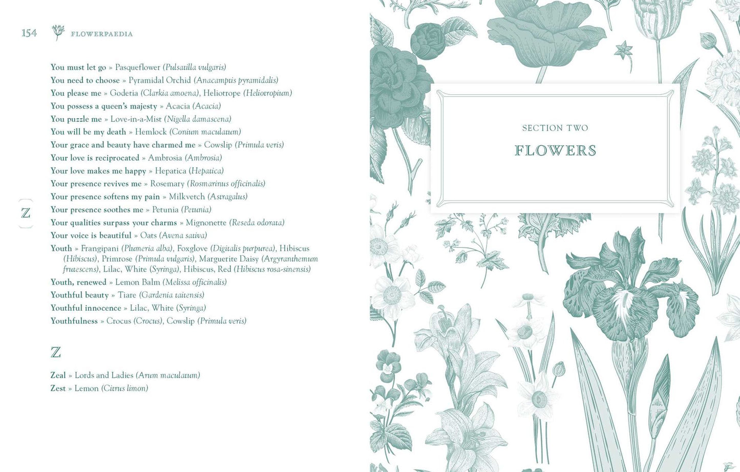 Flowerpaedia: 1000 Flowers and their Meanings