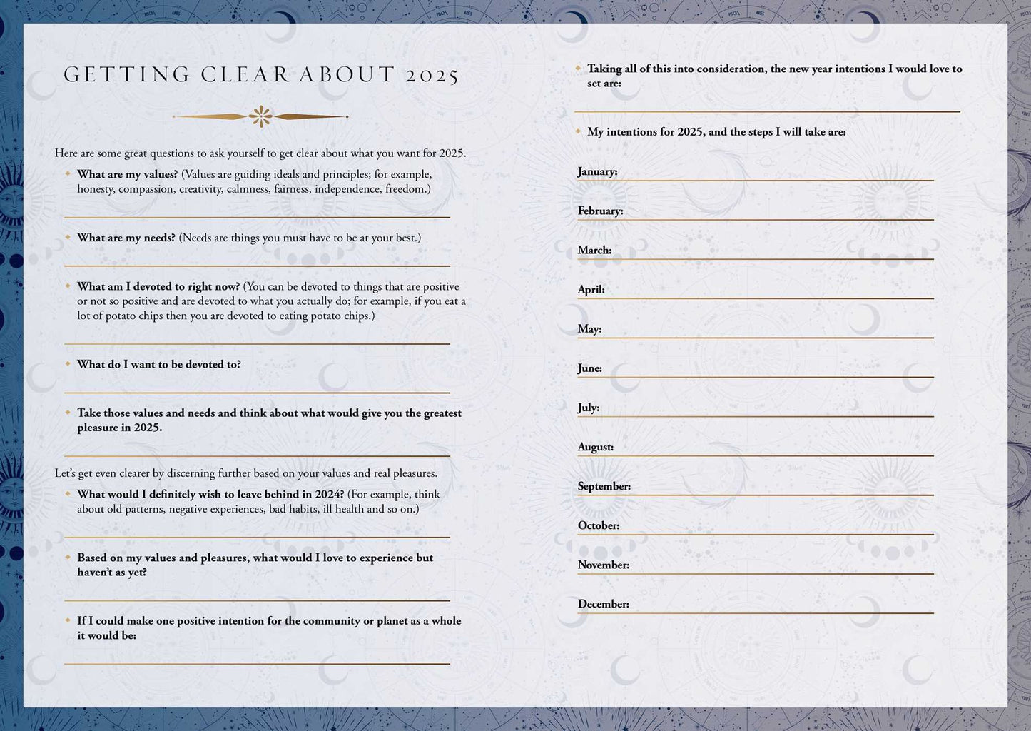 2025 Lunar and Seasonal Diary - Northern Hemisphere: Seasonal planner for 2025