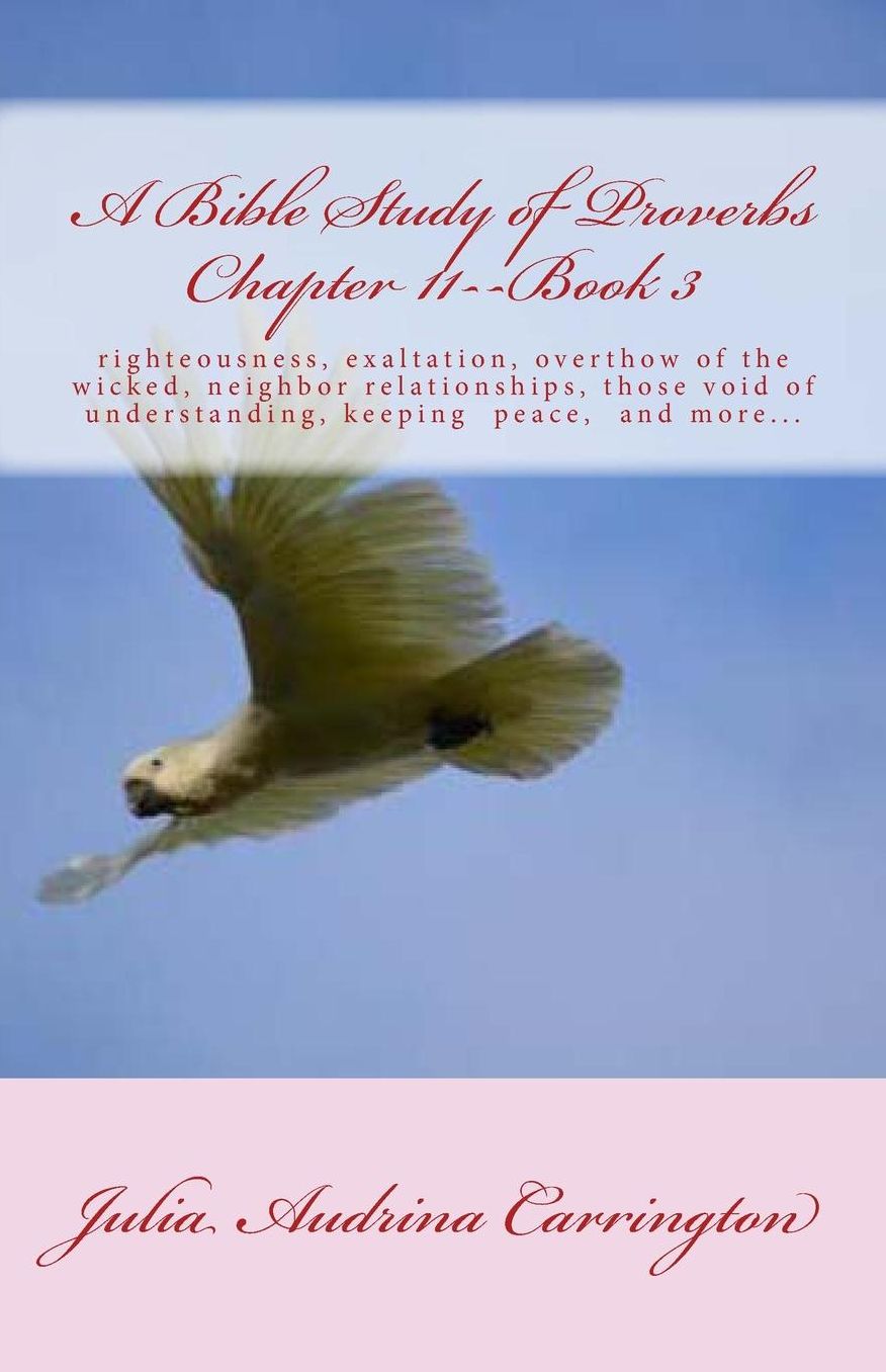 A Bible Study of Proverbs Chapter 11--Book 3