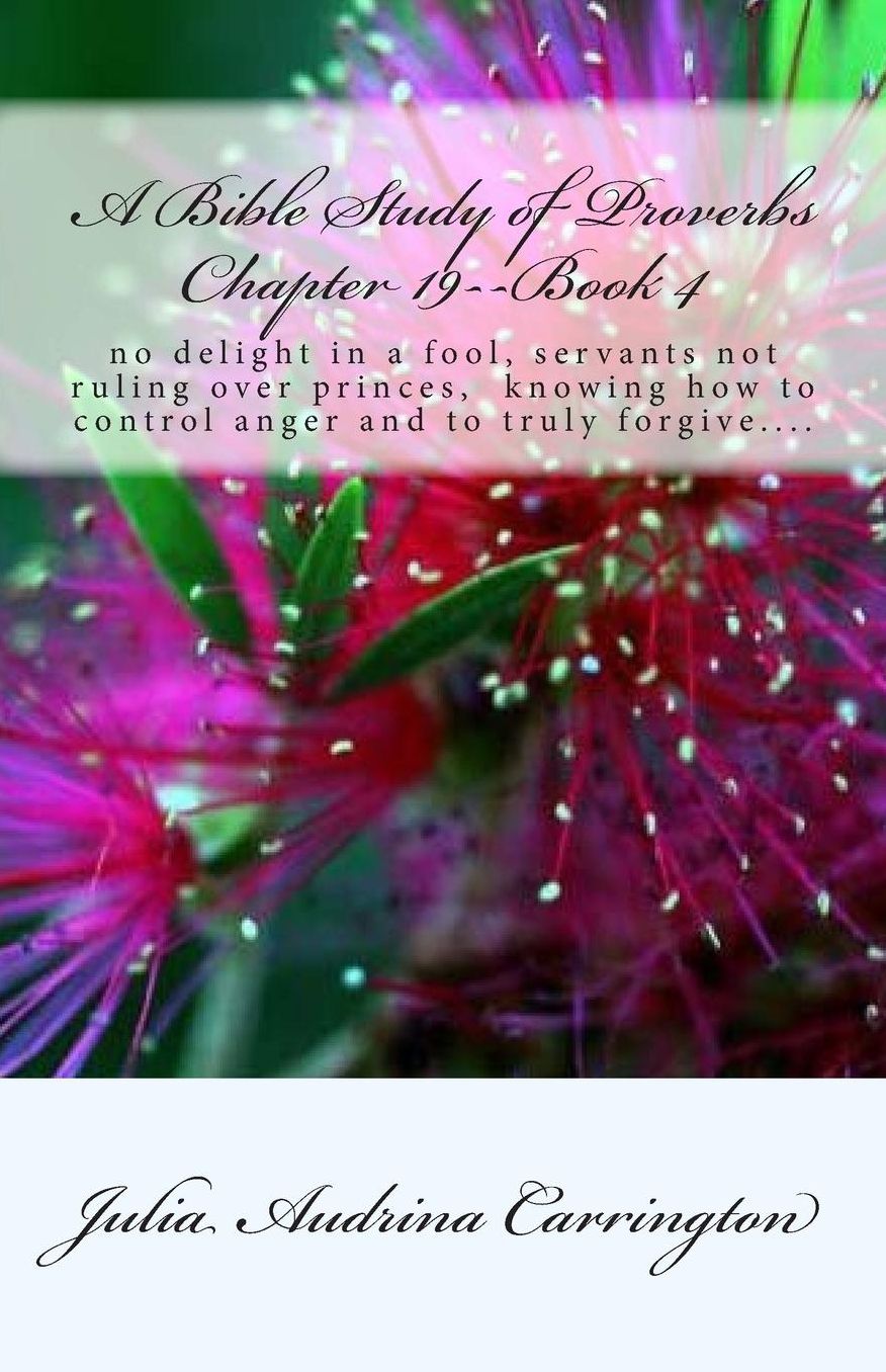 A Bible Study of Proverbs Chapter 19--Book 4