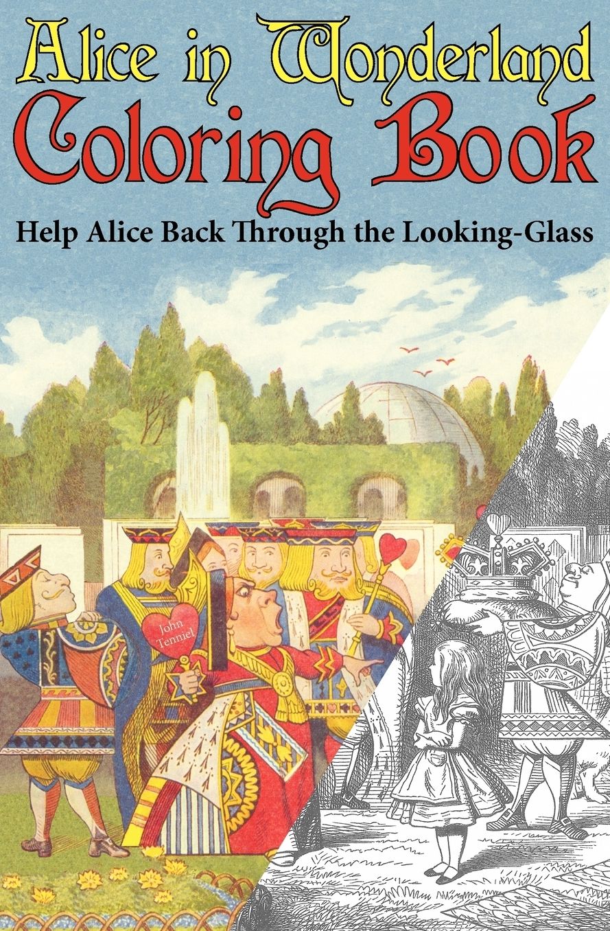 Alice In Wonderland Coloring Book