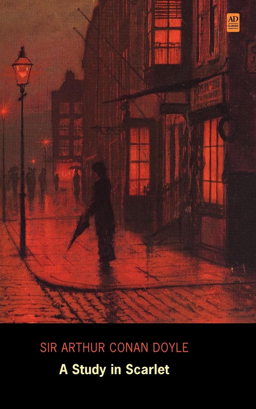 A Study in Scarlet (Ad Classic Library Edition)(Illustrated)