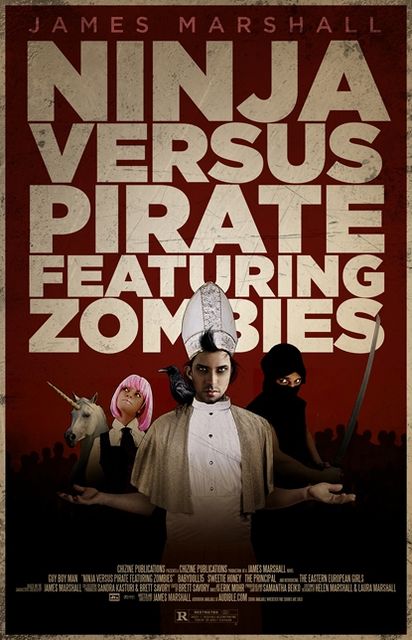 Ninja Versus Pirate Featuring Zombies