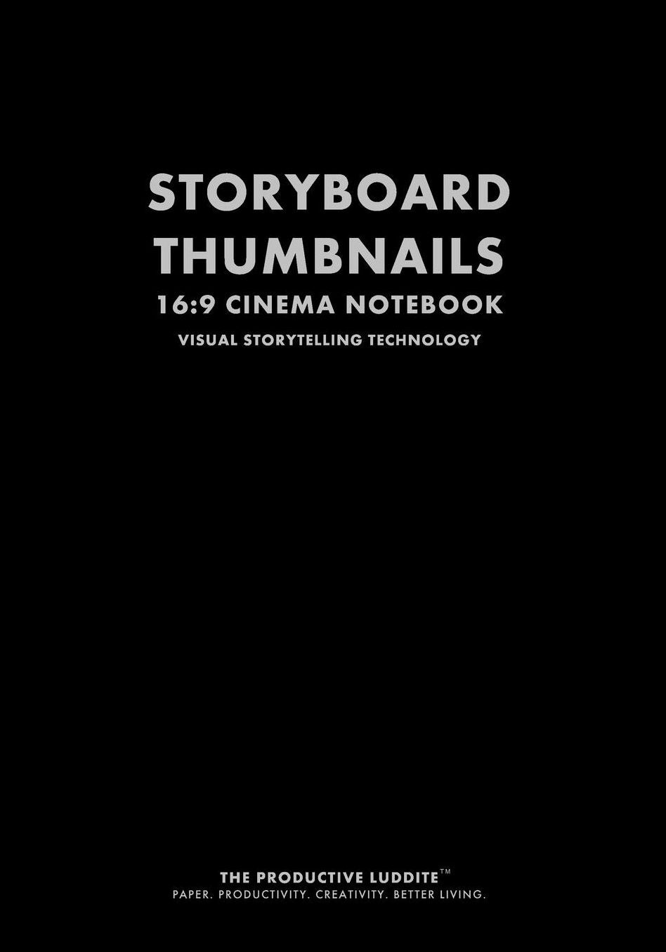 Storyboard Thumbnails 16: 9 Cinema Notebook: Visual Storytelling Technology