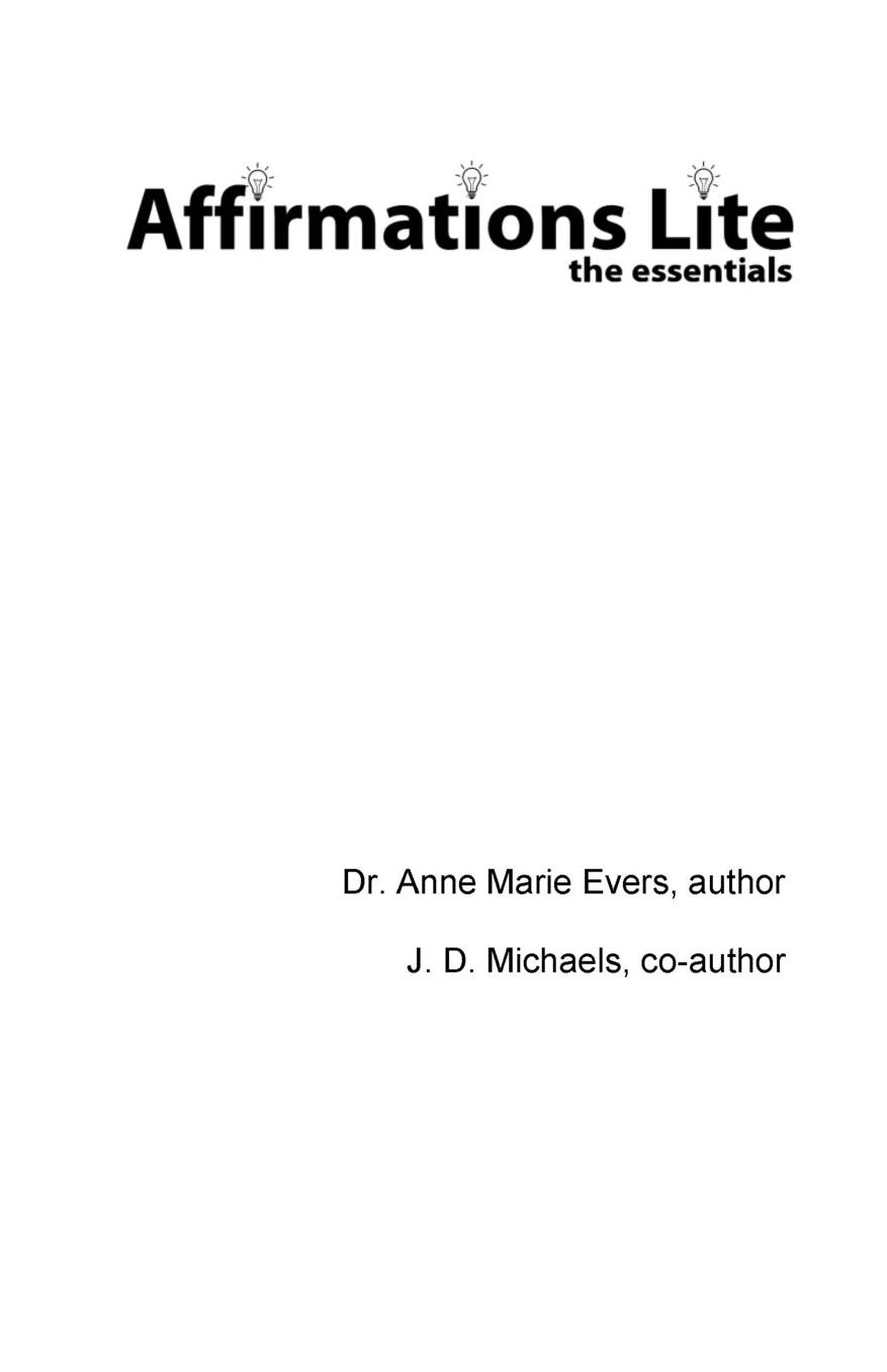Affirmations Lite: The Essentials