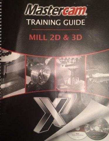 Mastercam X7 Training.. : Mill 2d and 3D - With 2cds