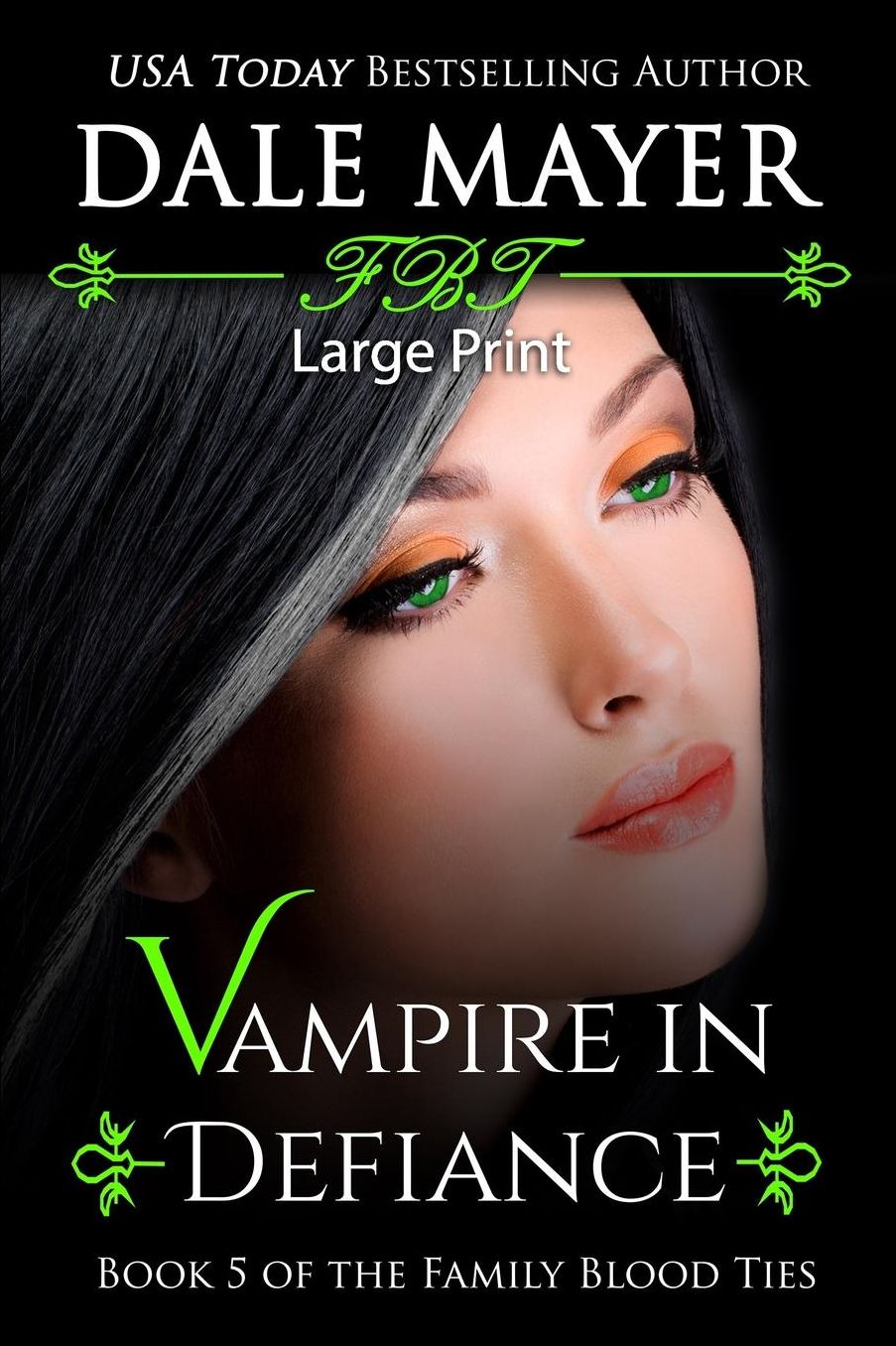 Vampire in Defiance: Large Print