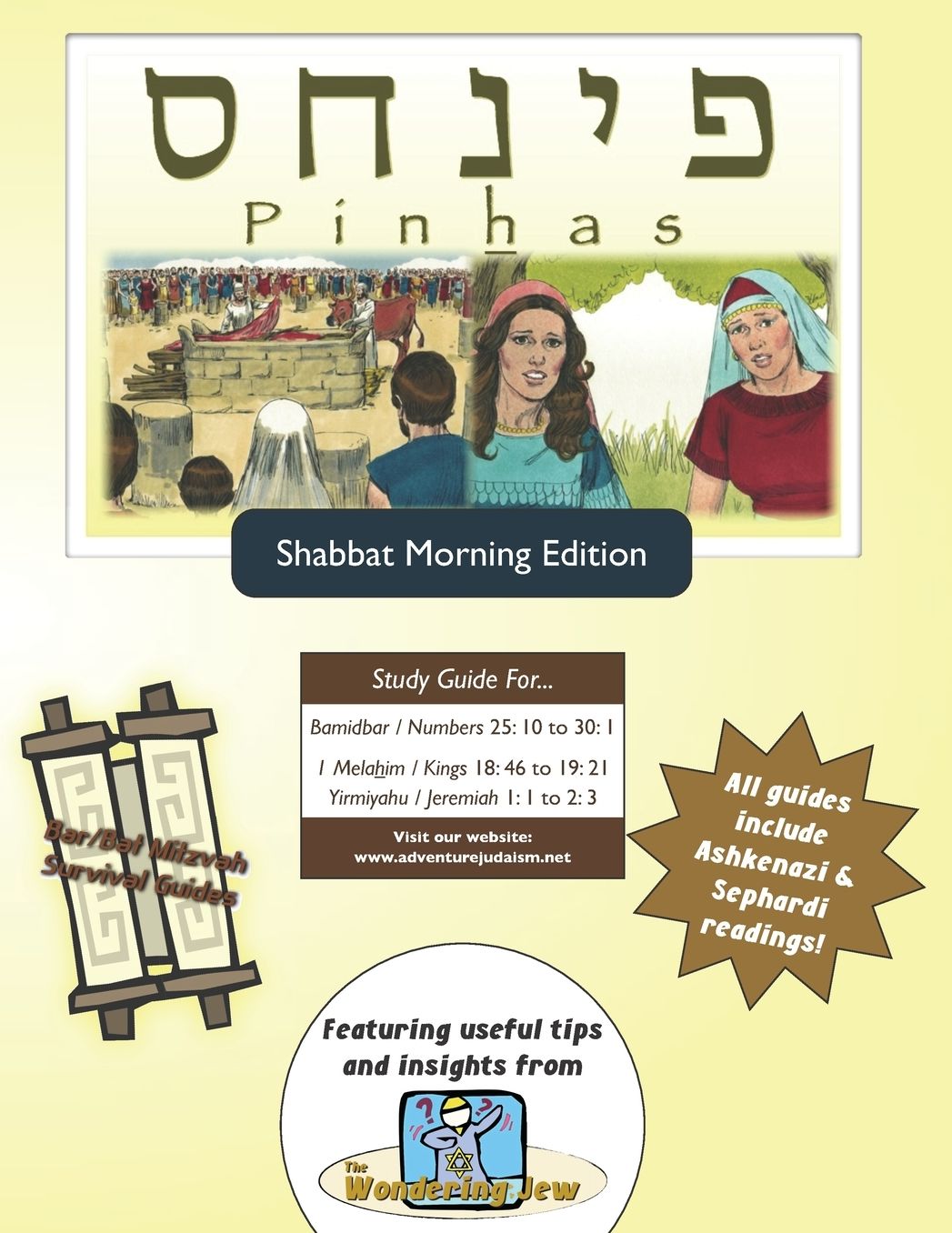 Bar/Bat Mitzvah Survival Guides: Pinhas (Shabbat am)