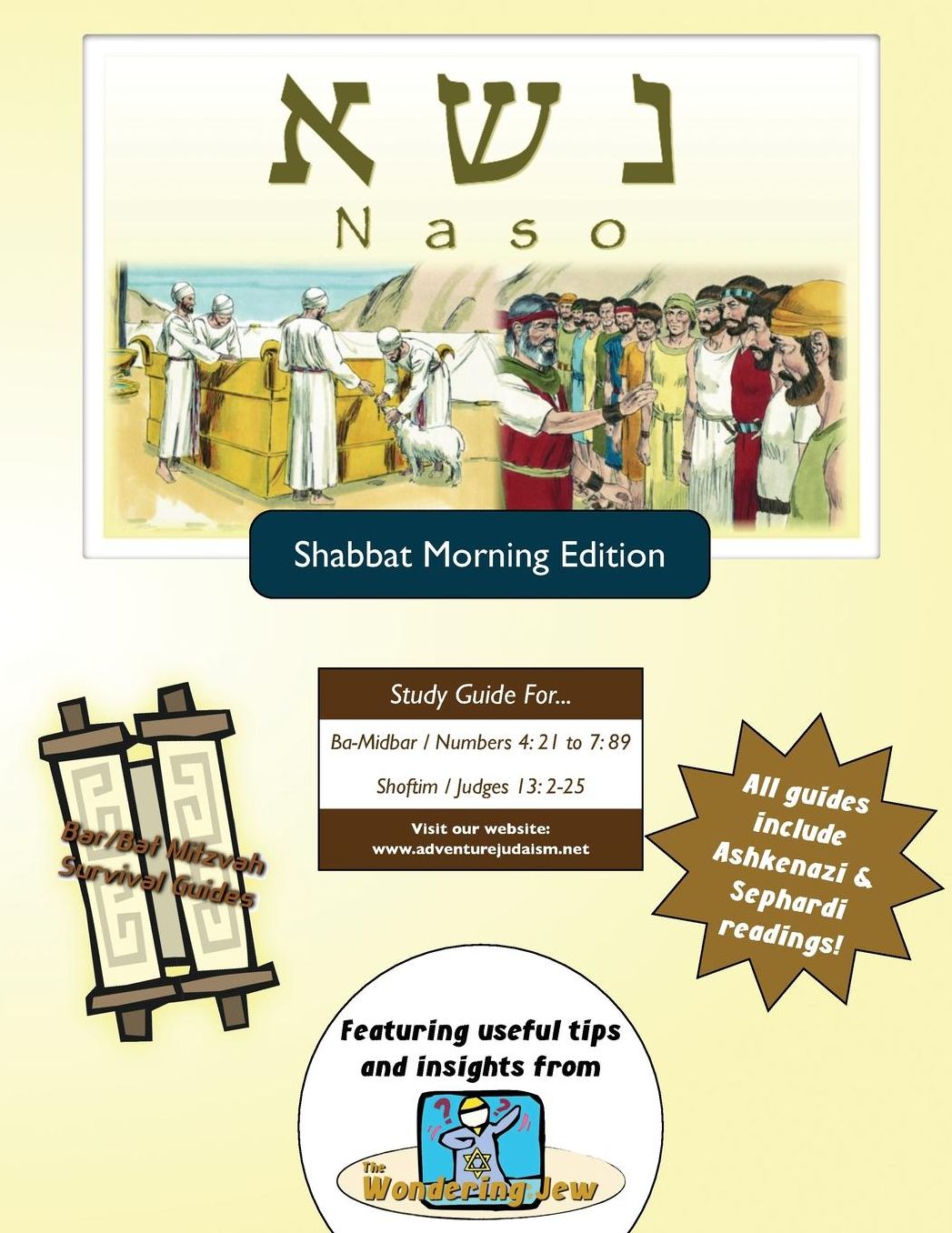 Bar/Bat Mitzvah Survival Guides: Naso (Shabbat am)