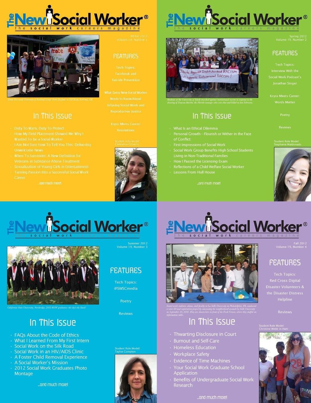 The New Social Worker®, Volume 19, Winter-Fall 2012