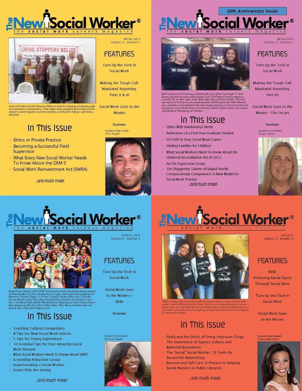 The New Social Worker®, Volume 21, Winter-Fall 2014