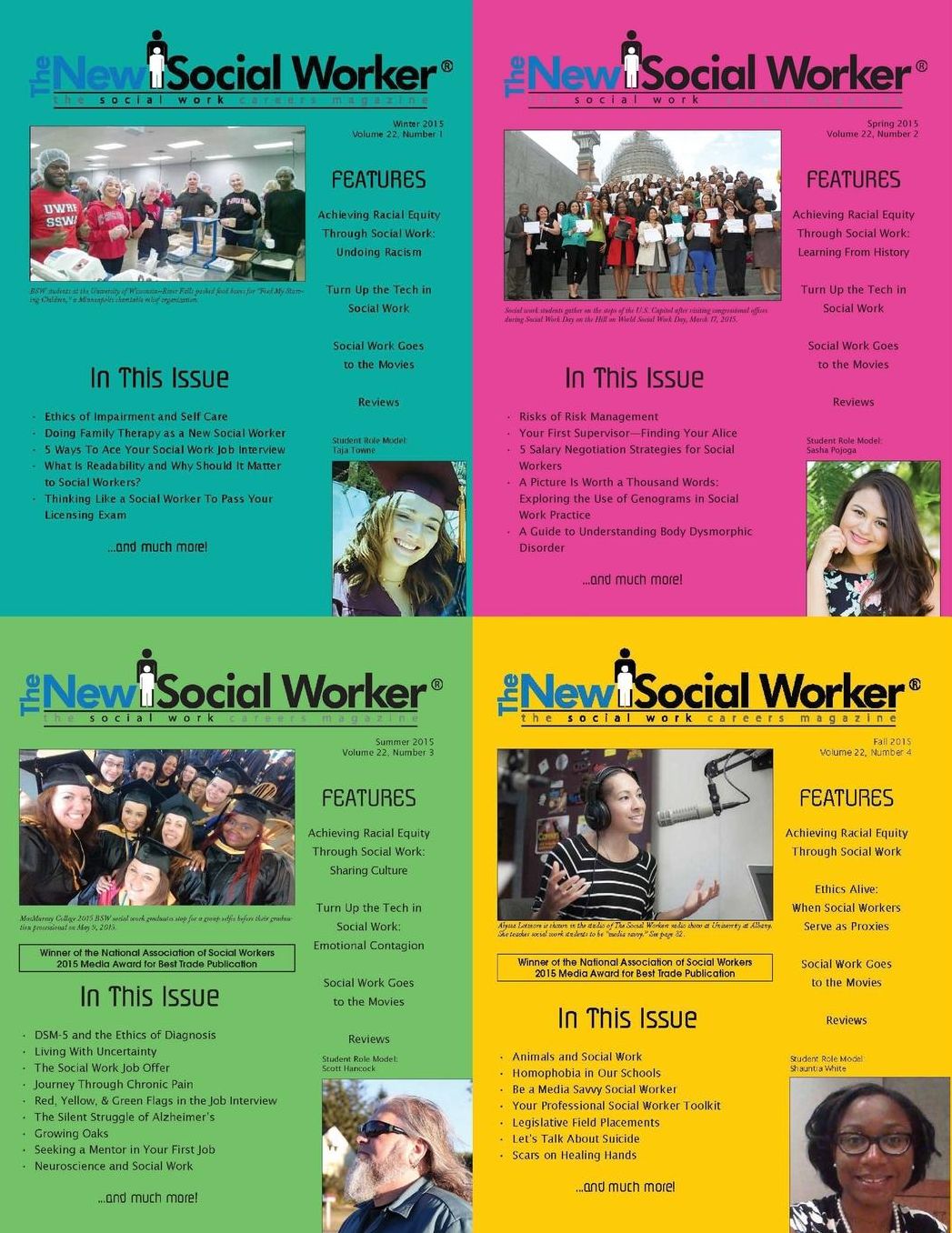 The New Social Worker , Volume 22, Winter-Fall 2015