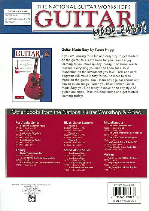 Guitar Made Easy: Book & CD