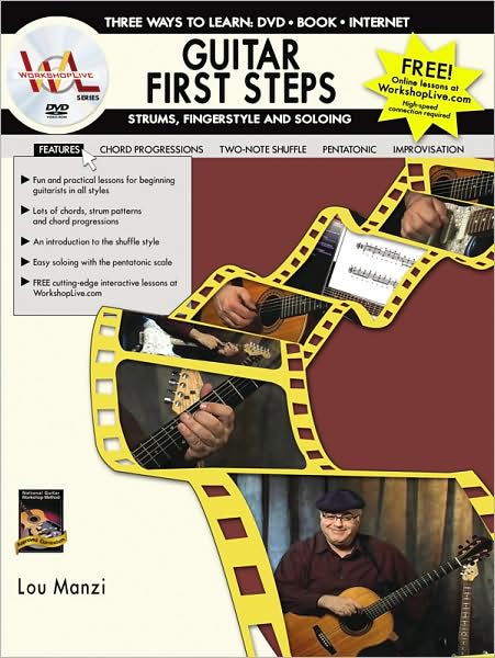 Guitar First Steps: Strums, Book & DVD