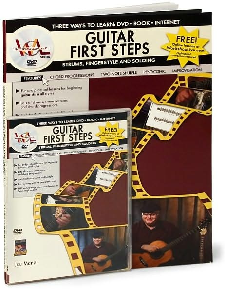 Guitar First Steps: Strums, Book & DVD