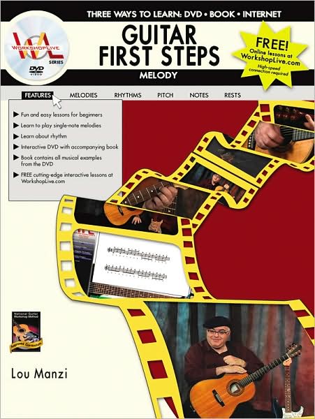 Guitar First Steps: Melody, Book & DVD