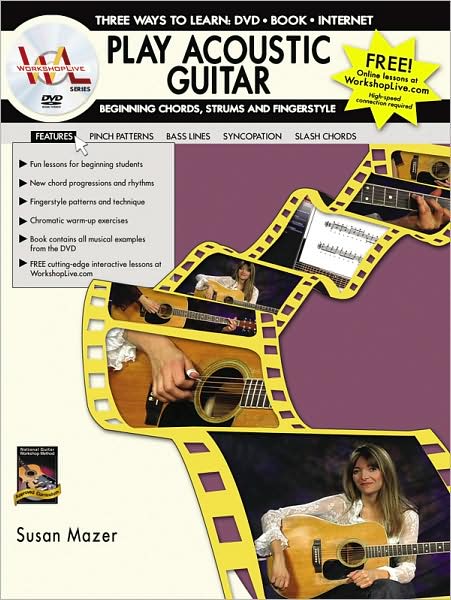 Play Acoustic Guitar: Beginning Chords, Book & DVD
