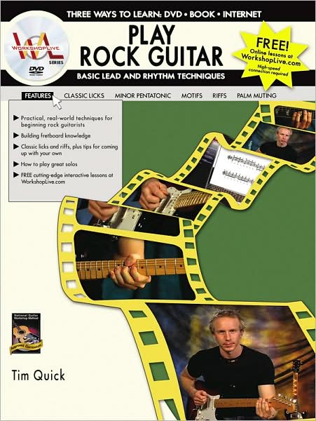 Play Rock Guitar: Basic Lead, Book & DVD