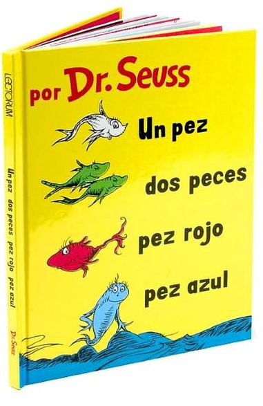 Un pez, dos peces, pez rojo, pez azul